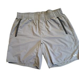 RVCA Men's Athletic Shorts in Gray